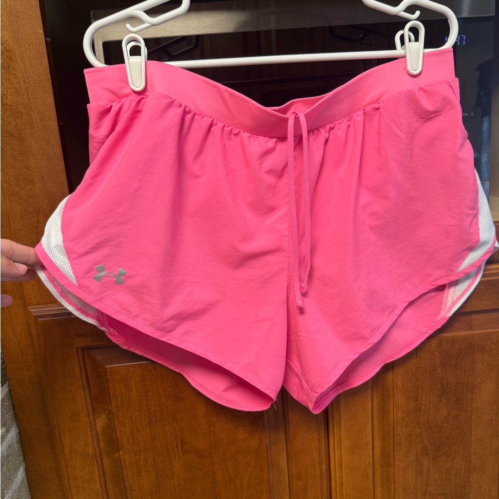 Under Armour Women's Vibrant Pink Athletic Shorts